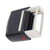 Self Inking Stamper Letter Number Symbol Refillable Automatic Press Stamper for Office School Home 58x22MM Black Shell