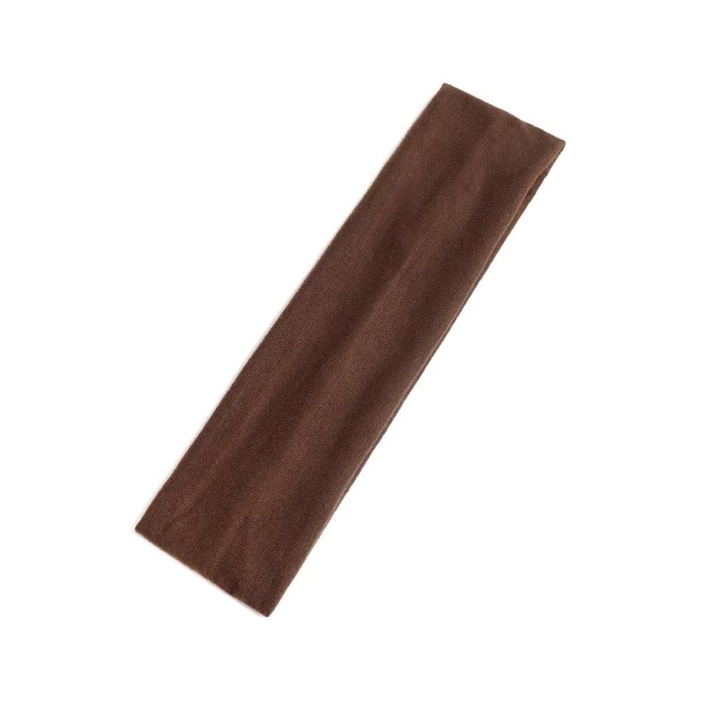 6Cm Wide Simple Basic Solid Color Sports Yoga Headband Running Antiperspirant Sweat Suction Men'S And Women'S Headband