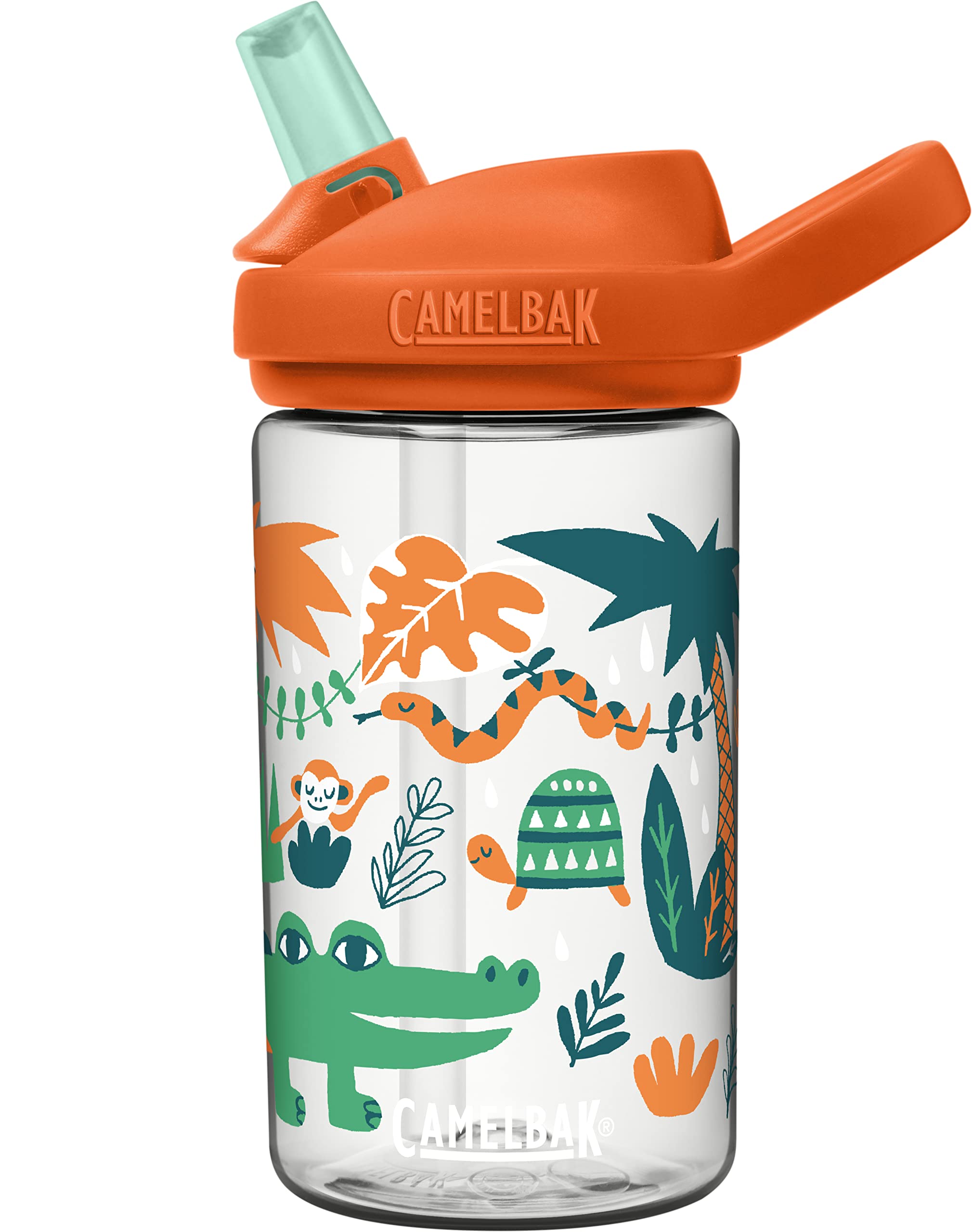 

CAMELBAK Eddy Plus Kids Tritan Jungle Animal Design Bottle, 400ml,