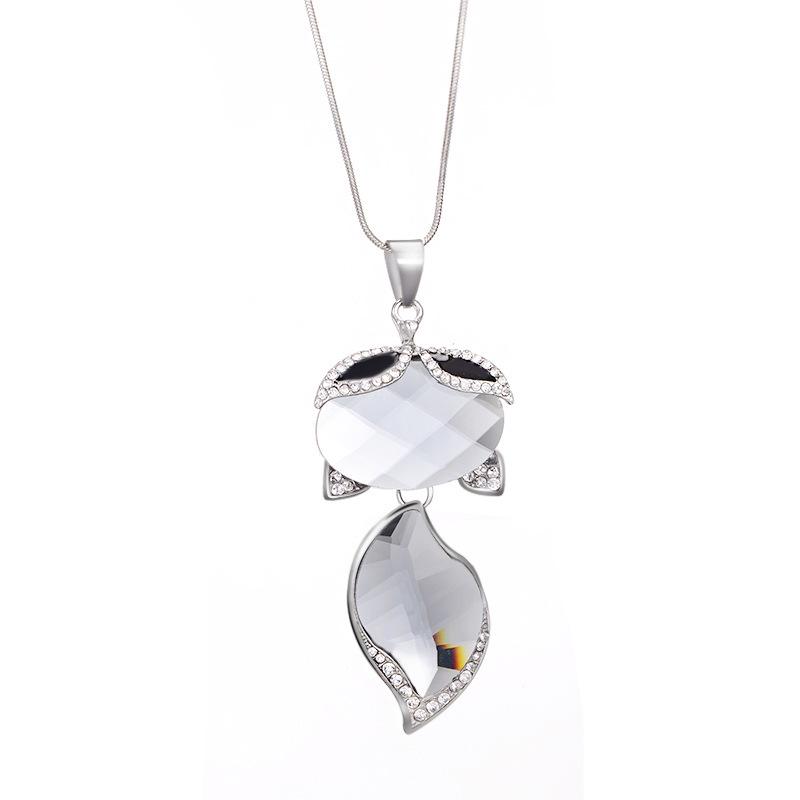 Bright Color Foxtail Sweater Chain - Luxury Autumn/Winter Fashion Jewelry for Women