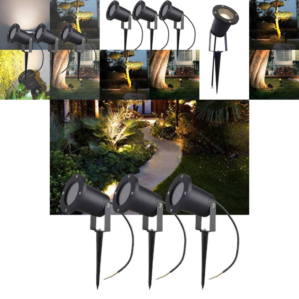 Long-lasting Aluminum Gu10 Ground Light For Trees With Eu Ce Certification