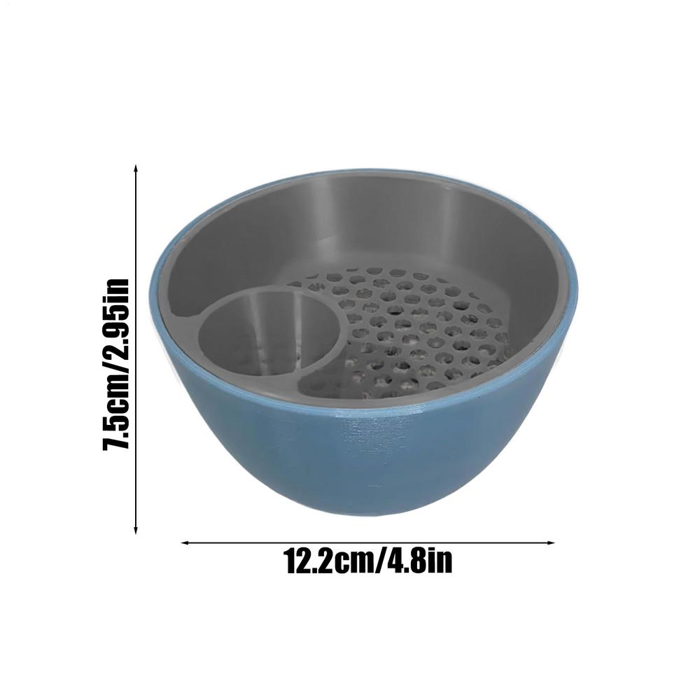 Snack Bowl 2-in-1 Nut Snack Organizer For Candy Double Layer Storage Organizer 3D Printed Decorative Serving Dish For Desktop