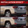 For Jeep Grand Cherokee 2011-/ Compass/ Dodge Journey LED Rear Bumper Reflector Lights Brake Turn Signal Lamp Taillights 12V