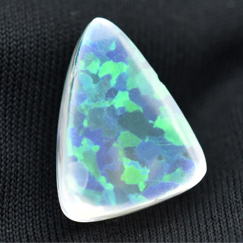 Lab-Created Opal Loose Gemstone 7.50 ct Multi-Color Fancy Cut October Birthstone for Gem Collections