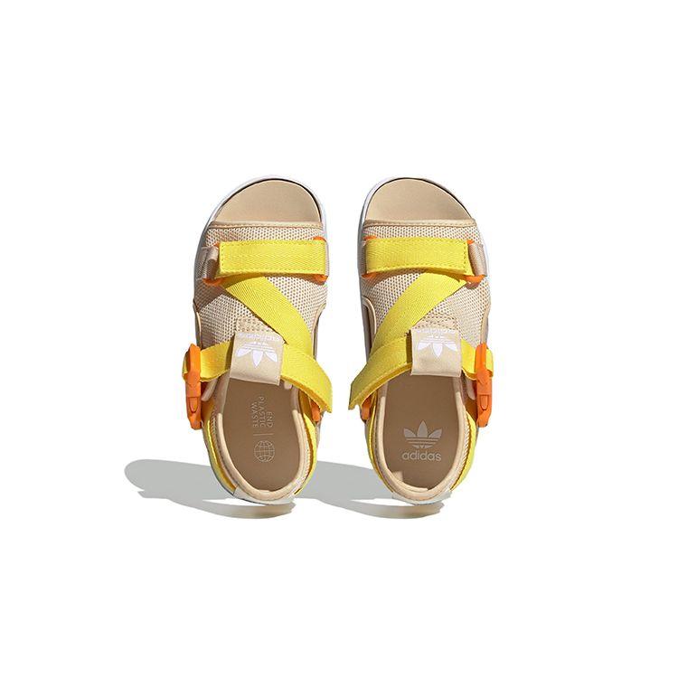Adidas Originals 360 3.0 Sandals Non-Slip Shock Absorbing Durable Kids Sandals Kids Sandals Off-White Orange ID7482