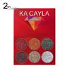 Health Caring Glitter Sequins 6 Colors Eyeshadow Powder Palette Matte Eye Makeup Cosmetic