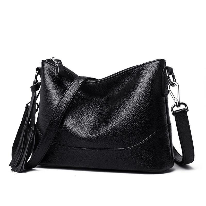 Women's 2022 Fashion Crossbody Bag - Korean Style Soft Leather Shoulder Bag for Middle-aged and Elderly Women
