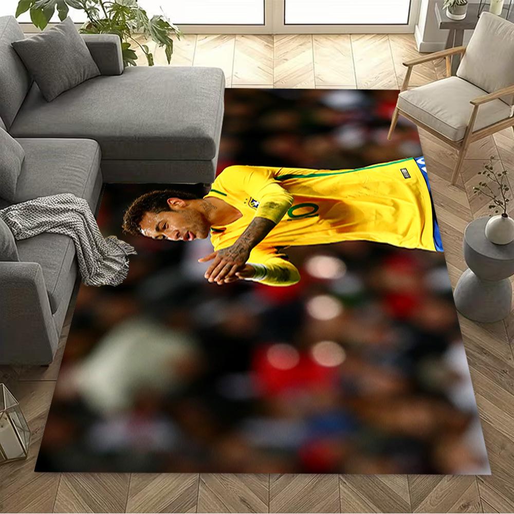 Brazilian Footballer Victory. Carpet Design for Hallway Kitchen Outdoor Dormitory Antislip Carpet Office home decor Perfect Gift for Women/Men
