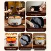 Mandarin Duck Multifunctional Electric Hot Pot, Dual Control & Temperature, Large Capacity Household Cooker