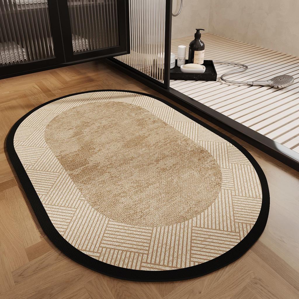Badezimmermatten Haushalts Anti-Rutsch-Fußmatten Badezimmermatten Sind Schmutzabweisend und Leicht zu Pflegen