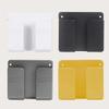 4Pcs Wall Mounted Remote Control Storage Rack Plastic Charging Phone Stand  Office