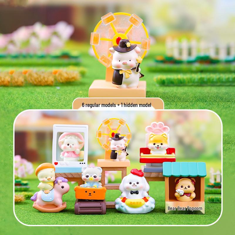 Kunlun Neunschwänziger Fuchs Überraschungsbox - Geburtstagsgeschenk Ornament für Jungen & Mädchen
