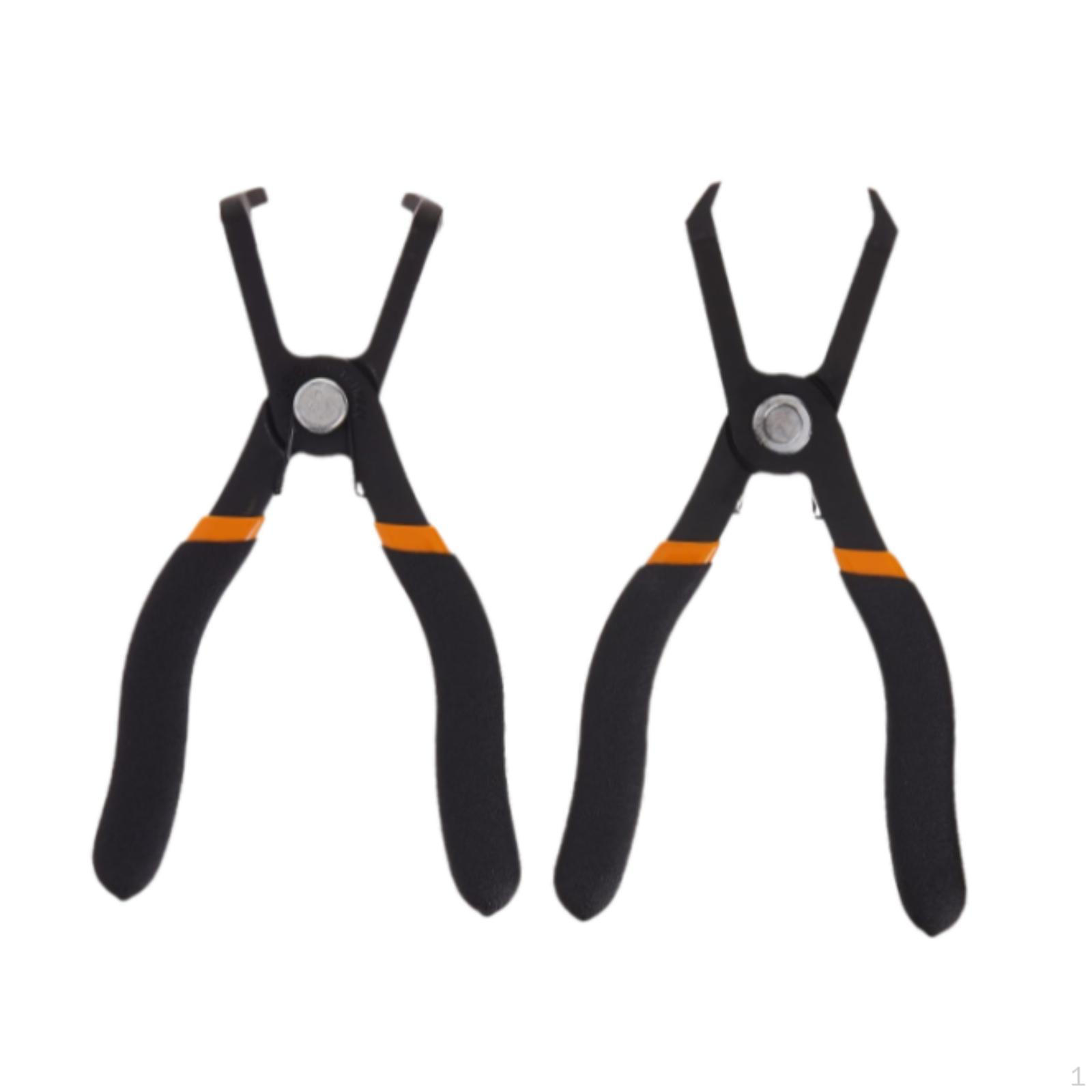 

Набор для снятия крепежа с прецизионными плоскогубцами чёрный