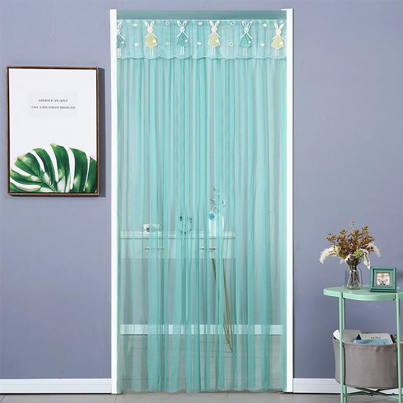 100x200cm No Punching Screen Door Curtain Anti Mosquito Insect Fly Bug Automatic Closing Household Ventilation Door Curtain