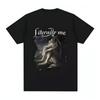 Wolf Pattern Pure Cotton Printed Men's and Women's Personalized Casual Short Sleeved Summer New Fashionable Round Neck T-shirt