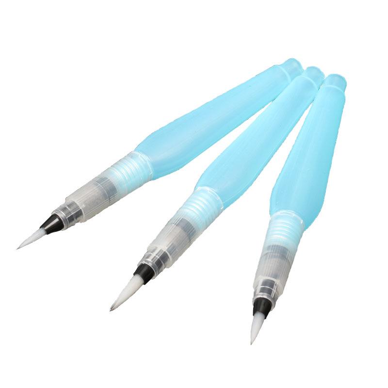 Fountain Pen Watercolor Paint Set with Large Capacity Nib & Refillable Brush