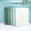 Gradient Color A4 Document Binder and Storage Book, Large Capacity, Student Test Paper Organizer, Xiaohongshu Style.
