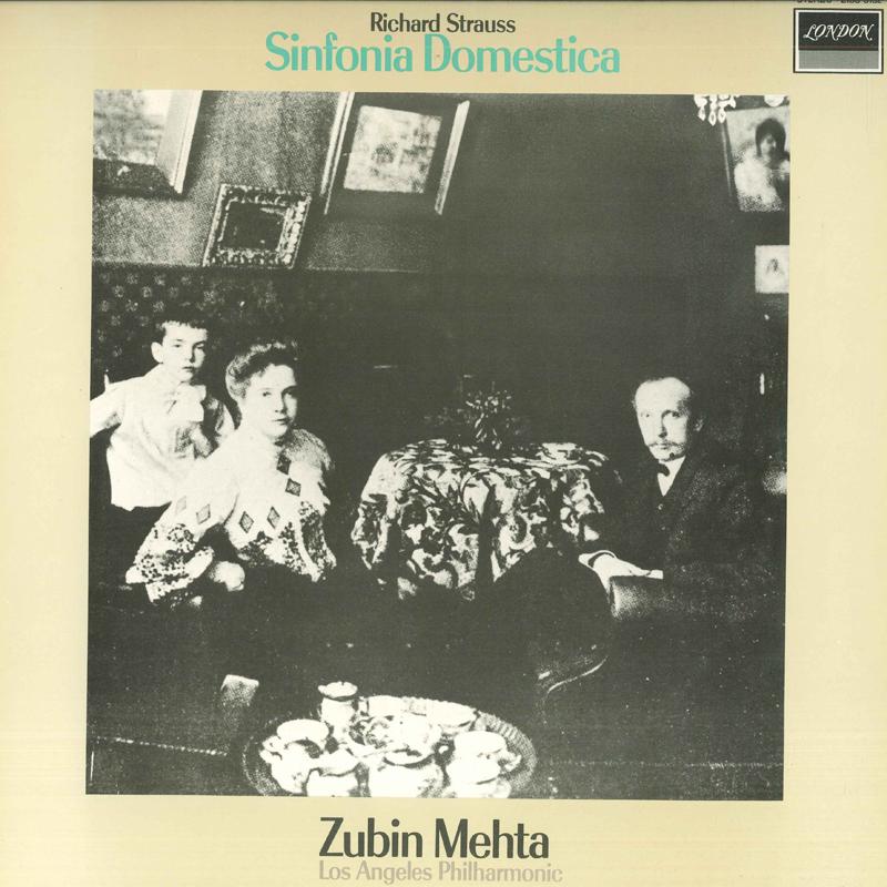 

LP Record ZUBIN MEHTA, LOS ANGELES PHILHARMON - Strauss : Sinfonia Domestica L18C5132 LONDON Japan Classical Used