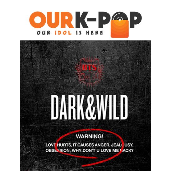 BTS Dark and Wild 1st Album Bangtan Boys Vol.1 CD+Photobook+Photocard+Gift Extra 6 Photocards and 1 Double-Sided Photocard Set