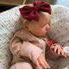 BZDOLL 20inch 50cm Soft vinyl Asleep Reborn Baby Doll Newborn Bebe Girl with 3D-paint Skin and Visible Veins Art Doll Toy for Kids Christmas Gift