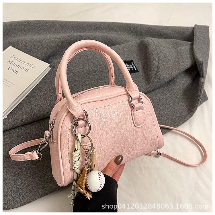 2025 New Senmeng Casual Handbag Fashion Women's Bag Women's Bag Shoulder Messenger Bag Women's Fashion Simple Commuter Bag