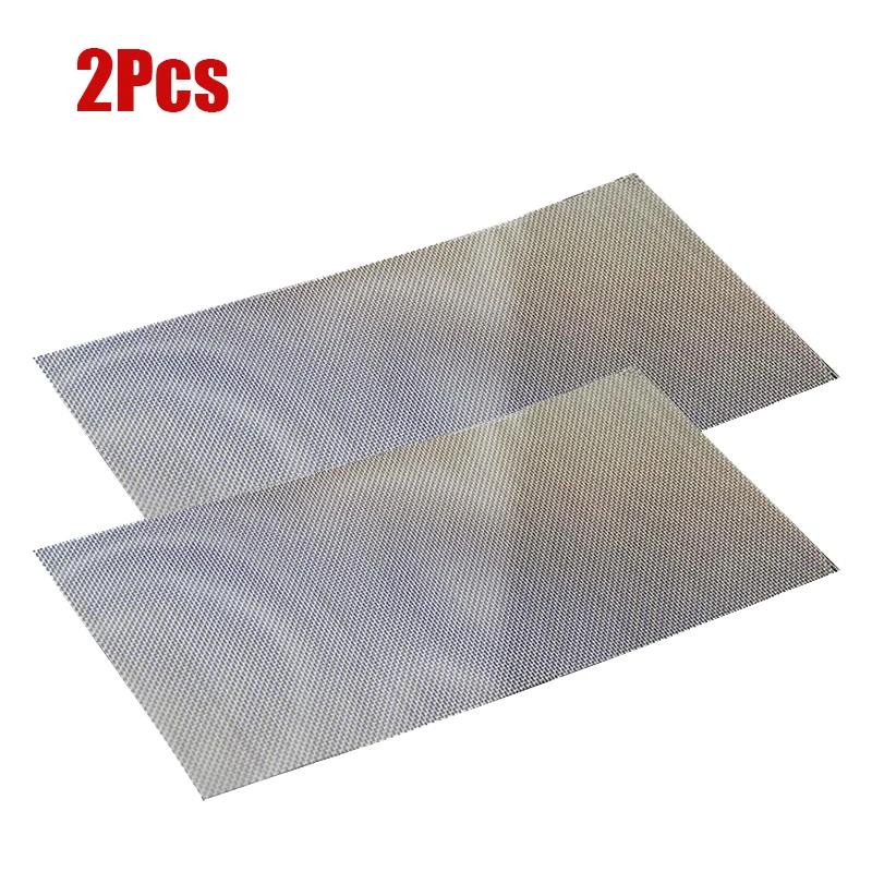 1-5PCS Stainless Steel Filter Mesh Universal Square Metal Filter Mesh Automotive Bumper Crack Repair Automotive Components