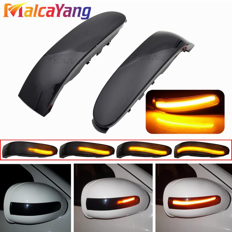 

2Pieces LED Dynamic Turn Signal Light Side Mirror Indicator Blinker Lamp For Mercedes Benz M-Class ML W164 GL X164 R W251 ML350
