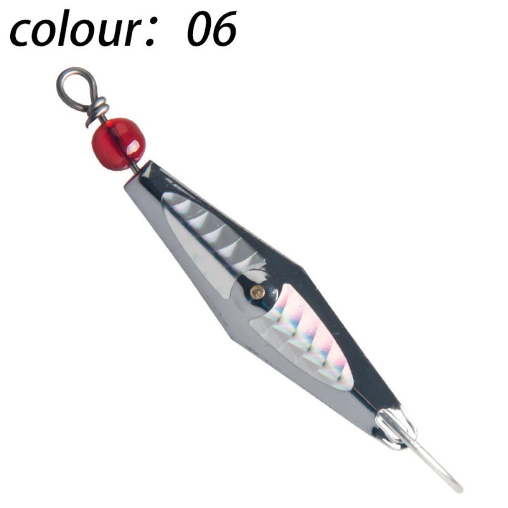 2.32in Size Spoon Lure Sequin Bait 3D Fish Scale Trout Lure Metal Construction Shaped Design Trolling Lure Trout Fishing