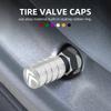 ATU4  4PCS Metal Alloy Car Wheel Tire Valve Stem Caps For Citroen C4 C3 C5 C1 C2 Berlingo C-Elysee C4-Picasso C4-Aircross