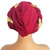 African Headtie African Autogele Cap Women Turban Muslim Female Head Wraps