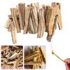 5-20 Stück Palo Santo Natürliche Räucherstäbchen Holz Räucherstab für Innenreinigung Yoga Heilung Aromatherapie Verbrenne Holzstreifen