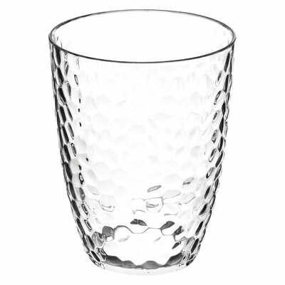 Glass 380Ml Plastic Estiva Transparent Polystyrene