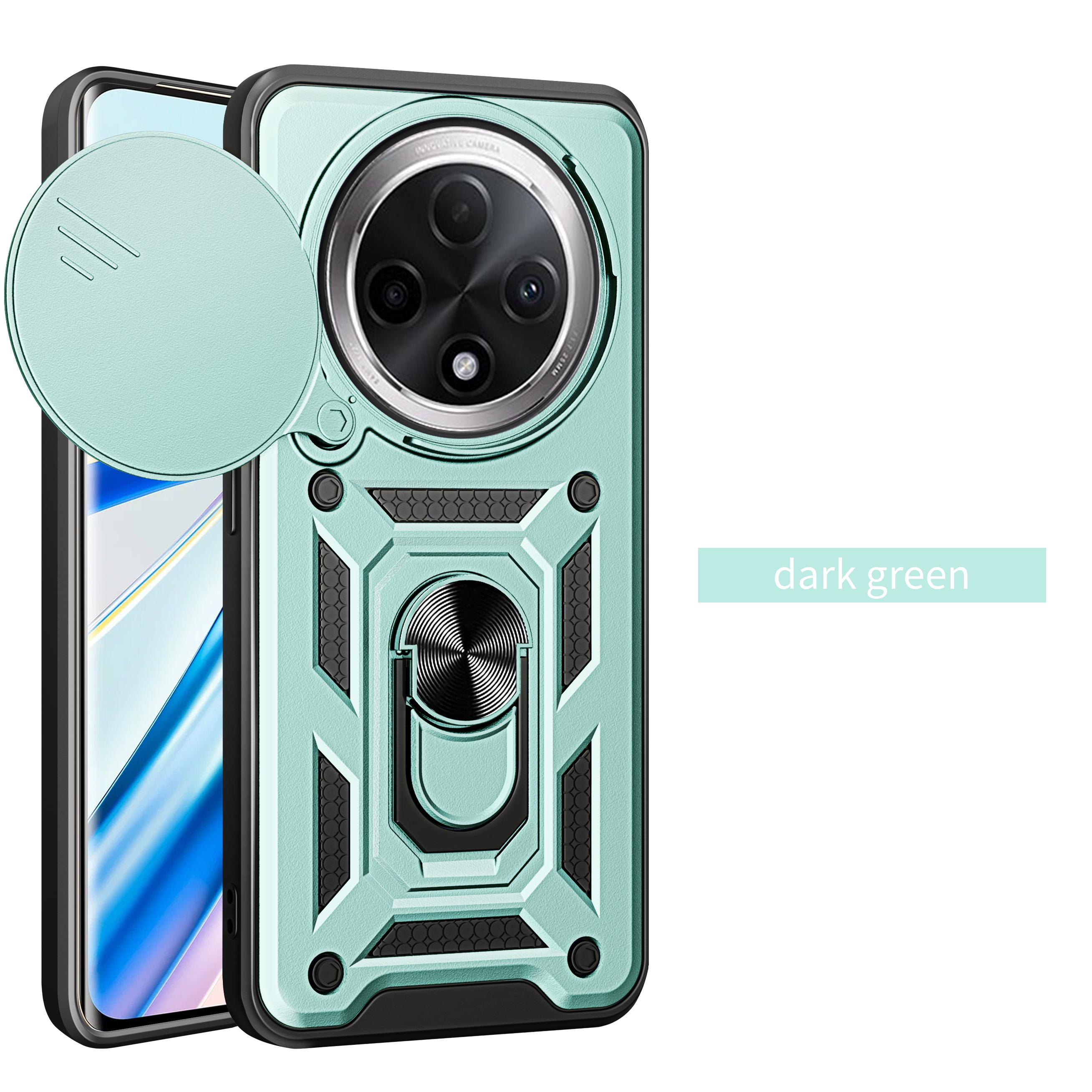 

For Oppo Reno12 F Case OPPO Reno 12F Cover oppo Reno 12 FS Magnetic Ring Holder Armor Phone Case Slide Camera Protect Back Cover OPPO Reno12 FS 5G