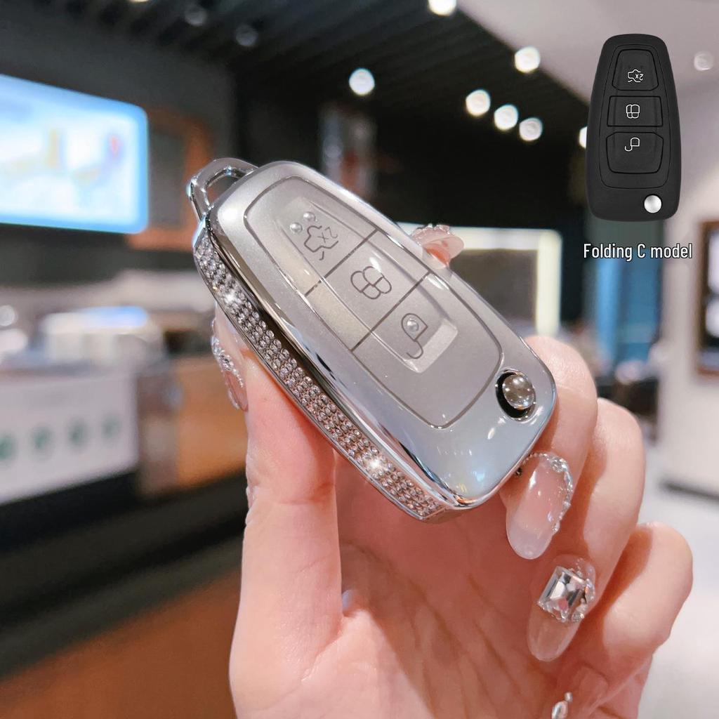 Ford Car Key Case for Focus, Mondeo, Escort, Taurus, Equator, Edge, Everest