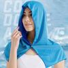 Pack of 2 Ice Silk Cooling Sun Protections Scarves Chill Neckwear Head Wrap Great For Hiking Camping And Outdoor Sports