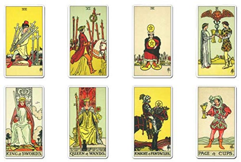 Pamela Coleman Smith RWS Tarot 78 with Japanese Commentary Cards, Cards, Rider-Waite Edition, "Pocket Manual"