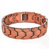 Men's Wide Spherical Hexagonal Magnetic Bracelet – Detachable, Three-Row, Four-in-One Wrist Ornament