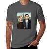 Dwight And Angela American Gothic Tshirt Plus Size Summer Casual Tshirt