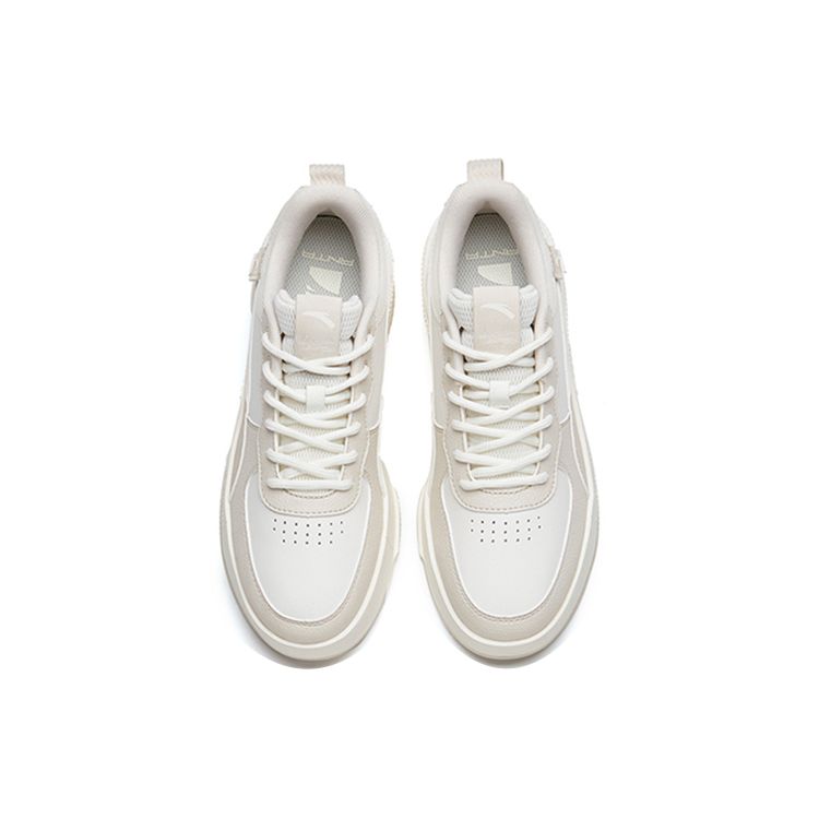 ANTA Casual Skate Shoes Off White Beige Men 922228012-3