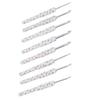 8pcs Crochet Hooks Ergonomic Design Comfortable Handle Easy Identification Compact Portable Knitting Supplies