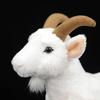 ZHONGXIN MADE 12-Foot White Goat Plush Toy, Kids Toy with Unique Design and Safe Materials, Suitable for All Ages, Gift, Birthday, Christmas, Home