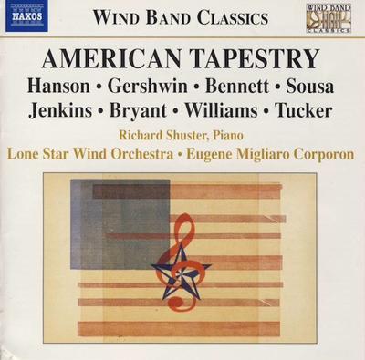 CD HOWARD HANSON, GEORGE GERSHWIN, ROB - American Tapestry 8570968 Naxos 2008 US Classical Used