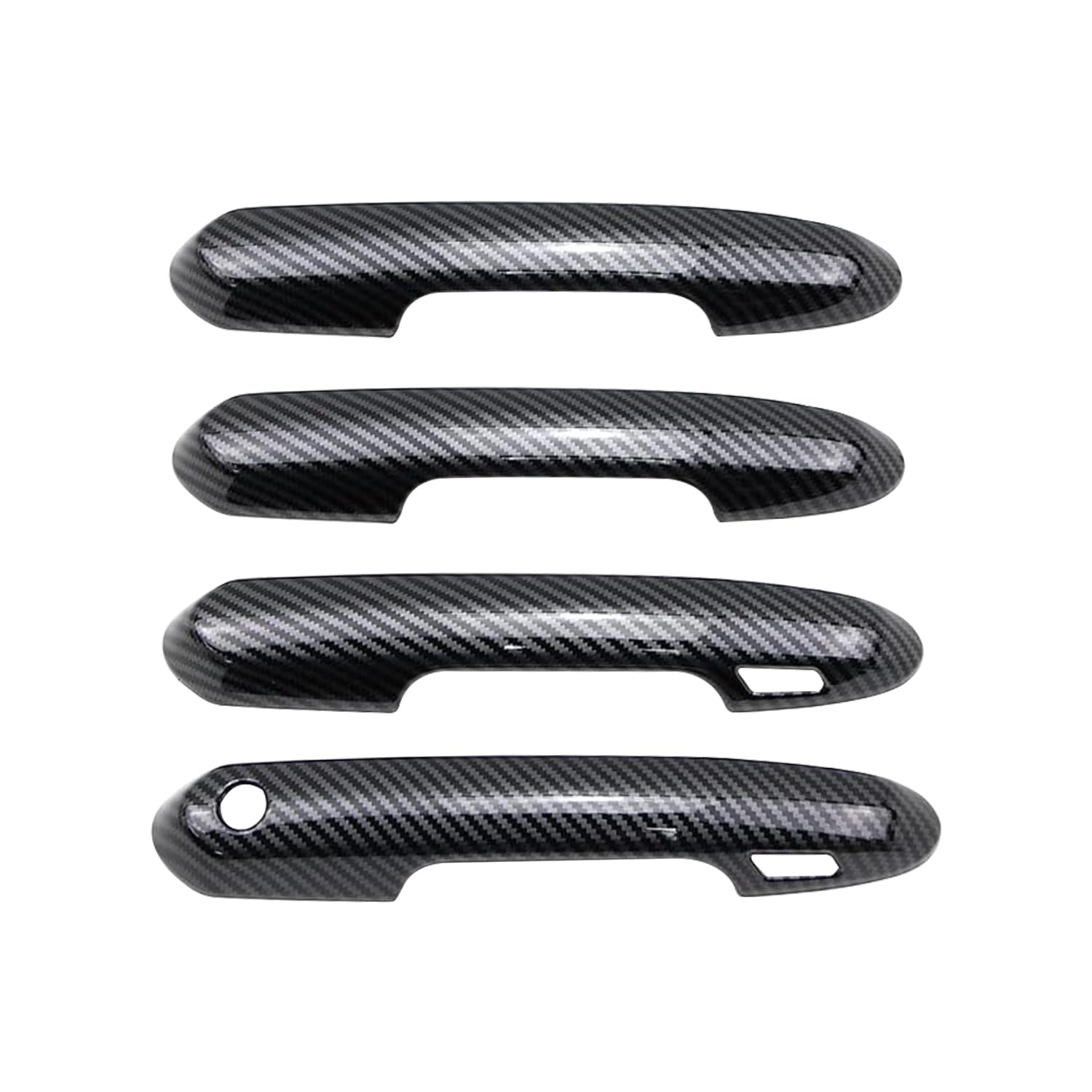 

OKAYOHINN Toyota New Crown Sport Эксклюзивные накладки на дверные ручки, накладки на дверные ручки, накладки на дверные панели, внешние, защищают от царапин от ногтей, материал ABS, 4 шт.