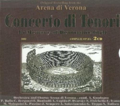 

CD CUPIDO, BERGONZI; BONISOLLI - Concerto Di Tenori Italy Classical Used