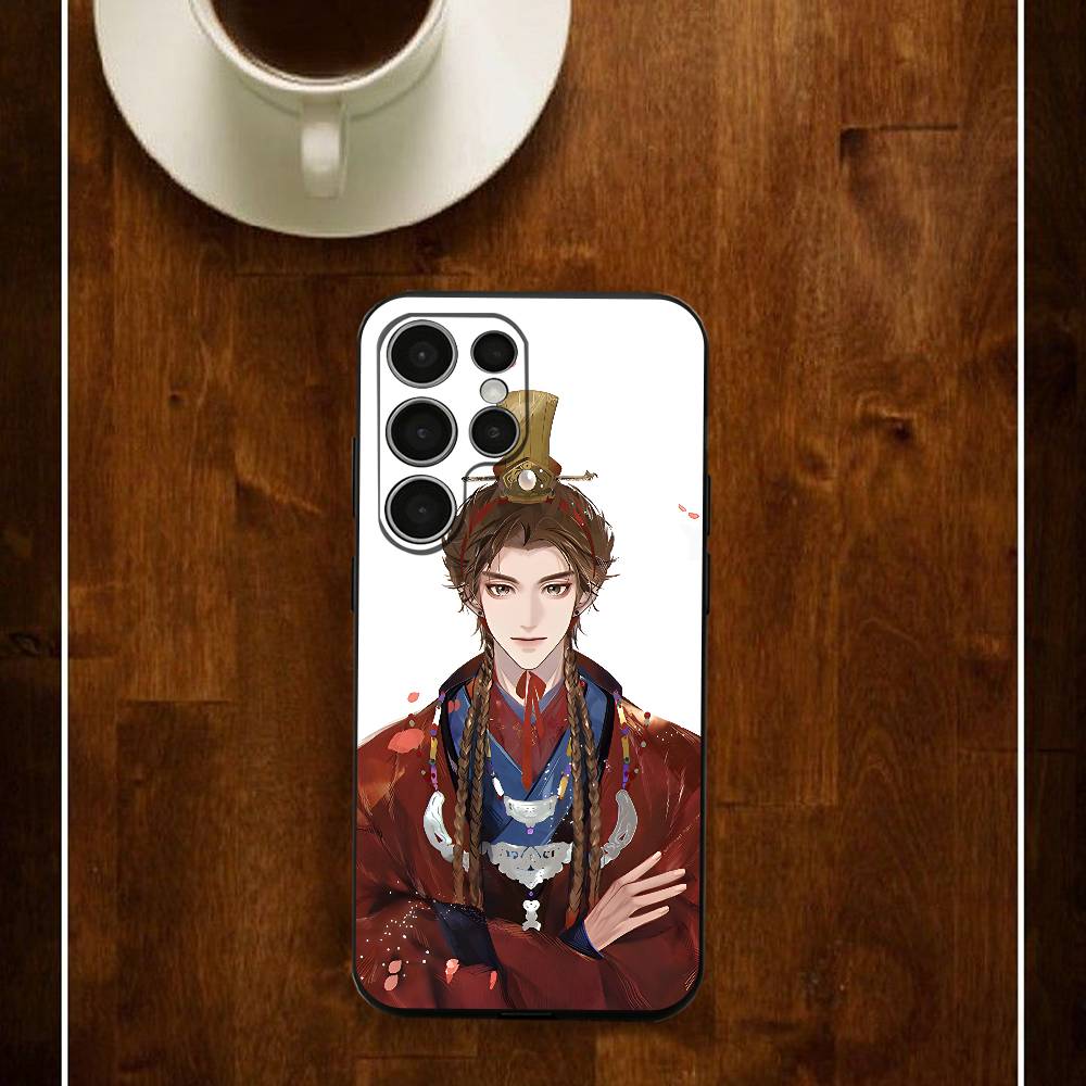 

Yuan Game Silicone Case For Samsung S25 24 23 22 21 20 Plus Ultra 5G Lite Shockproof Cover Samsung S25Plus