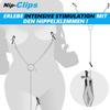 NipClips Nipple Clamps Metal Chain Clitoris SM BDSM Sex Toy