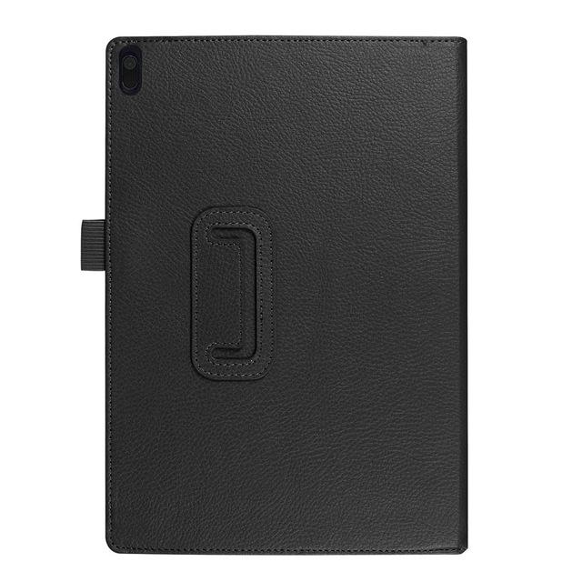 

Чехол для Lenovo Tab E10 10,1 дюйма TB-X104L, складной чехол-книжка с подставкой, чехол из искусственной кожи для Lenovo Tab e10 10,1 дюйма чёрный