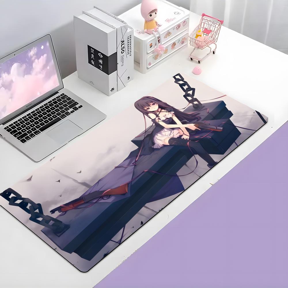 Cute Cool Anime UUnbreakable MachineDoll Mouse Pad Large Gaming Mousepad With Thick Stitched Edge NonSlip Desk Mat
