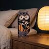 Desktop Owl Sculpture for Office Multi Layer Wooden Figurine, 3D Layered Crafts, Creative Wood Decorative Animal Statues Carving Ornaments Home