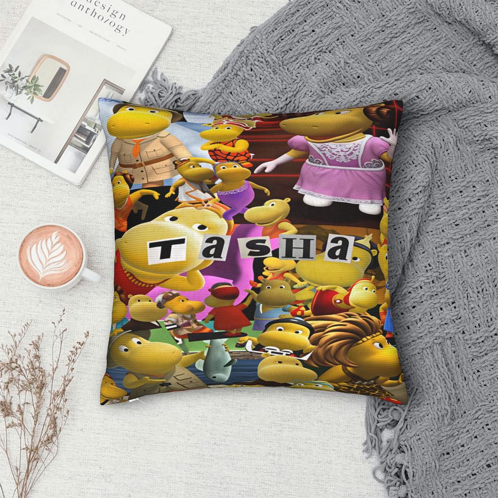 The Backyardigan Pillow Cover  Kawaii Pillow Case For Sofa Bedroom Home Decor Custom Pillowcases Gift